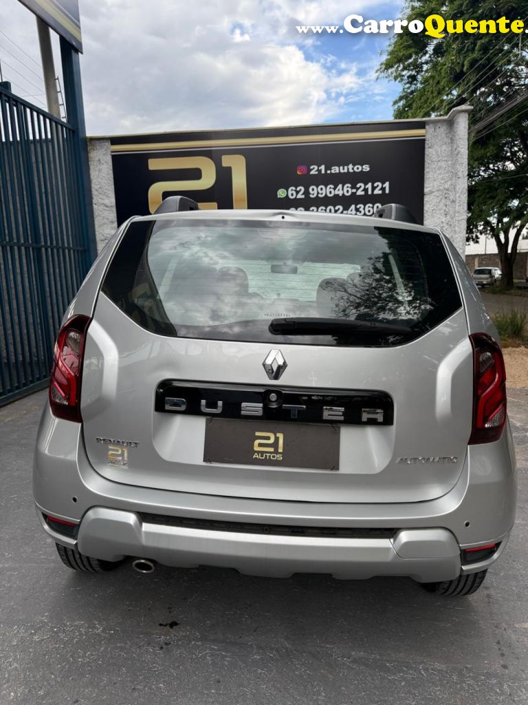 RENAULT   DUSTER DYNAMIQUE 2.0 FLEX 16V AUT.   PRATA 2016 2.0 FLEX - Loja