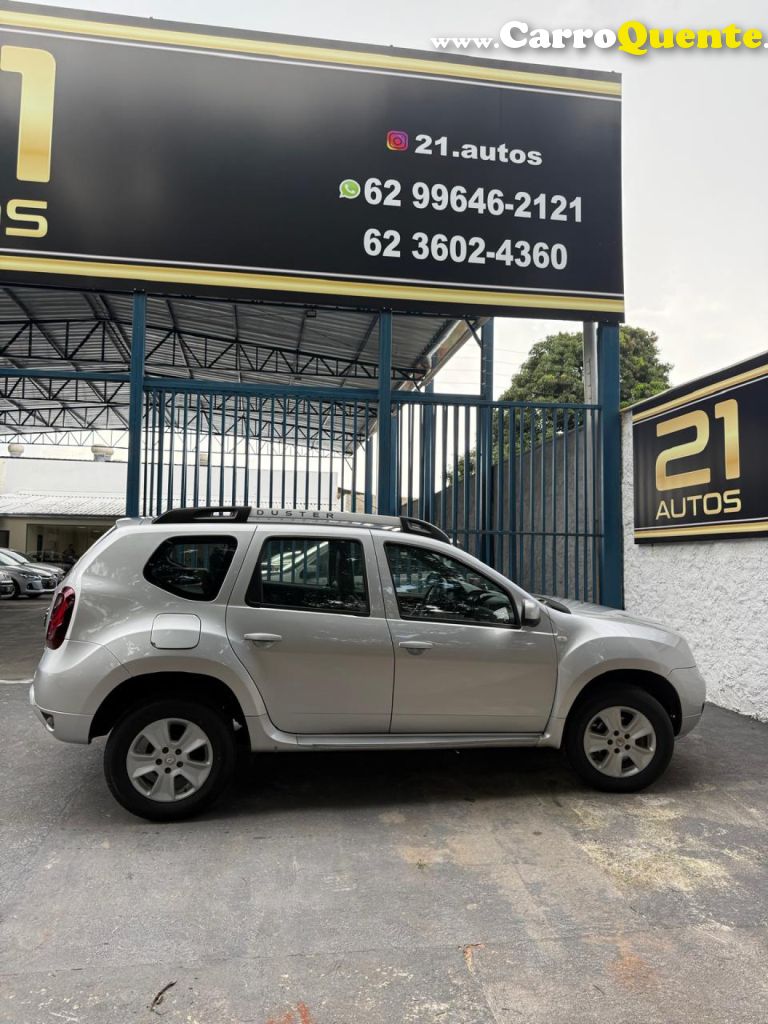 RENAULT   DUSTER DYNAMIQUE 2.0 FLEX 16V AUT.   PRATA 2016 2.0 FLEX - Loja