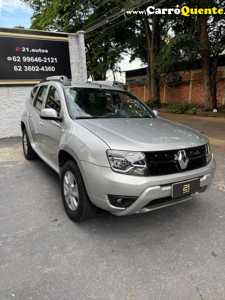 RENAULT   DUSTER DYNAMIQUE 2.0 FLEX 16V AUT.   PRATA 2016 2.0 FLEX - Loja