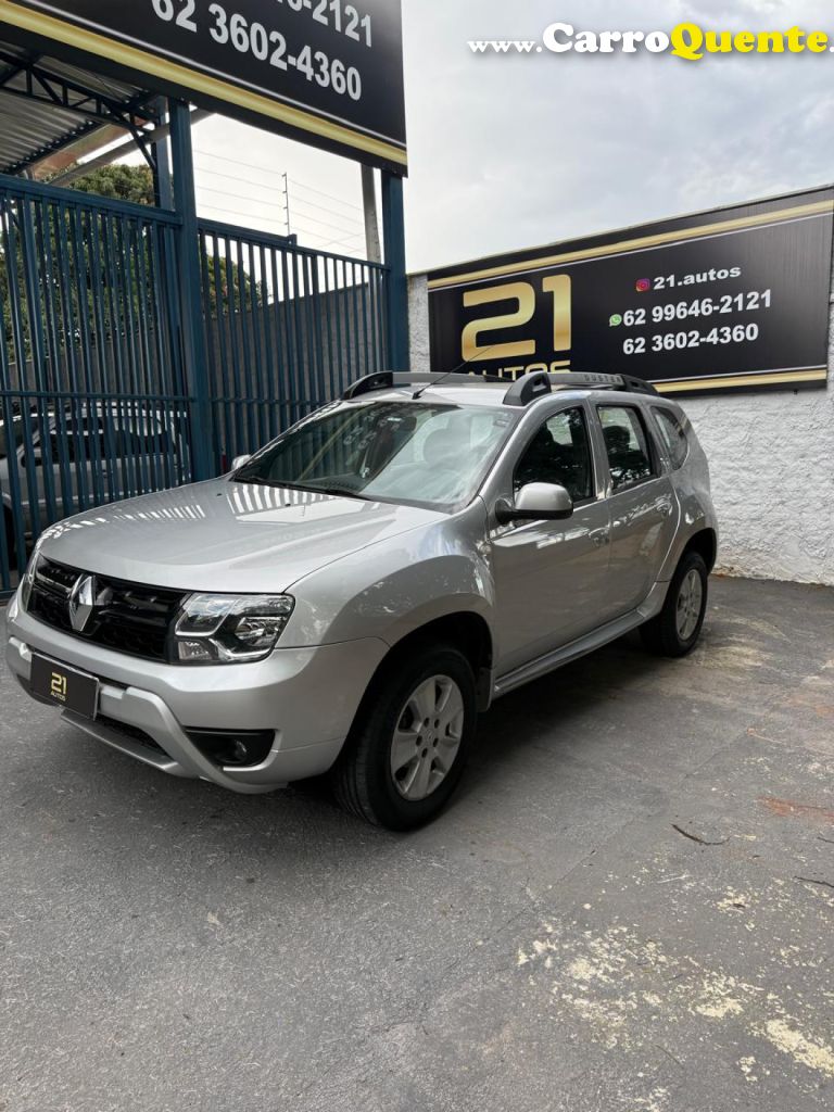 RENAULT   DUSTER DYNAMIQUE 2.0 FLEX 16V AUT.   PRATA 2016 2.0 FLEX - Loja