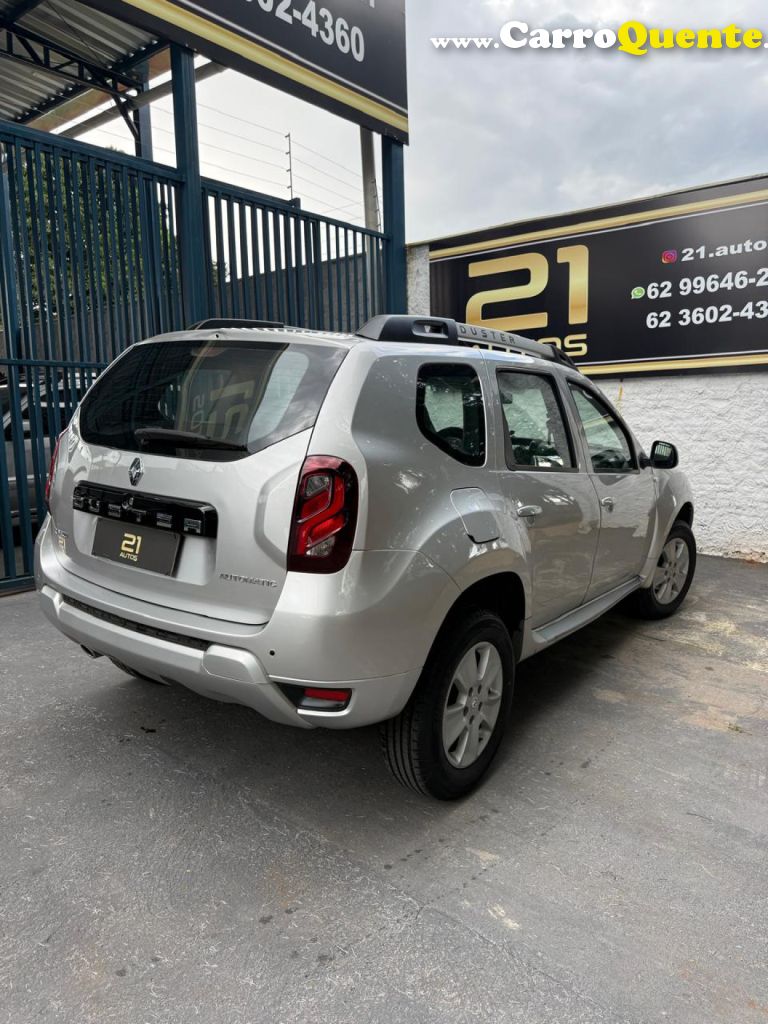 RENAULT   DUSTER DYNAMIQUE 2.0 FLEX 16V AUT.   PRATA 2016 2.0 FLEX - Loja