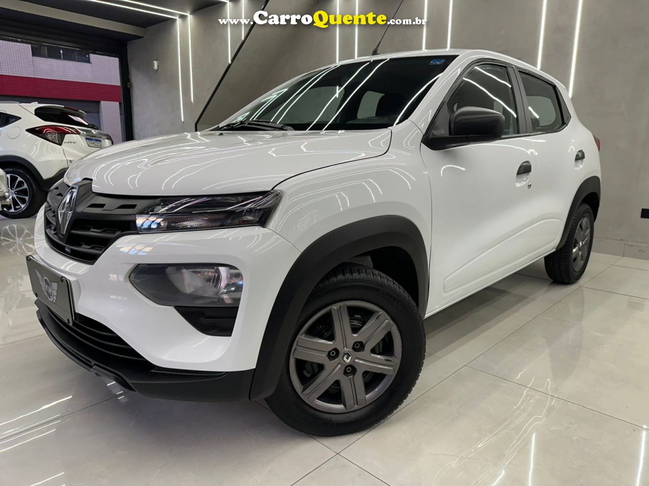 RENAULT   KWID ZEN 1.0 FLEX 12V 5P MEC.   BRANCO 2023 1.0 FLEX - Loja