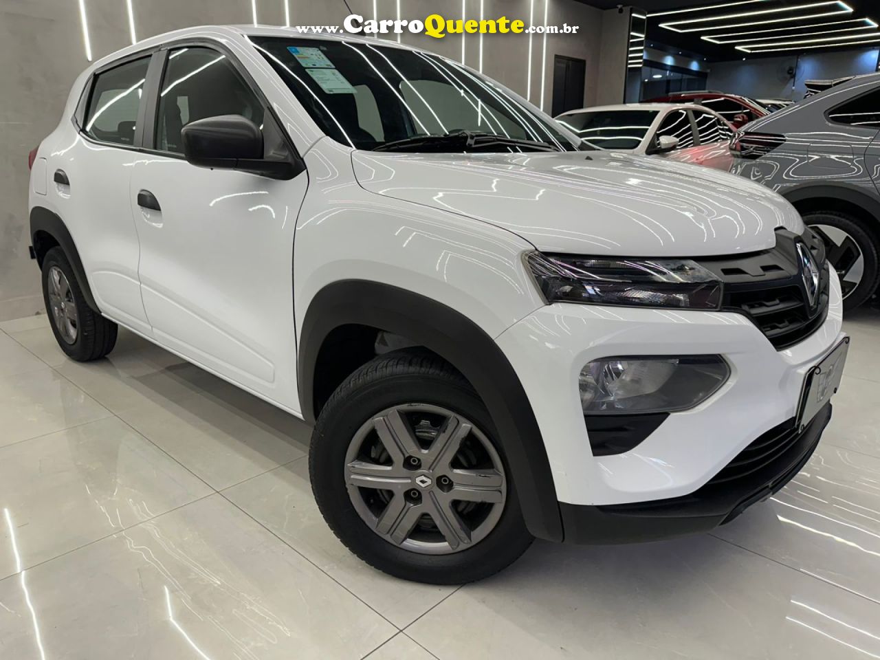 RENAULT   KWID ZEN 1.0 FLEX 12V 5P MEC.   BRANCO 2023 1.0 FLEX - Loja