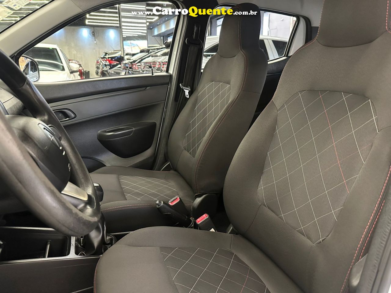 RENAULT   KWID ZEN 1.0 FLEX 12V 5P MEC.   BRANCO 2023 1.0 FLEX - Loja