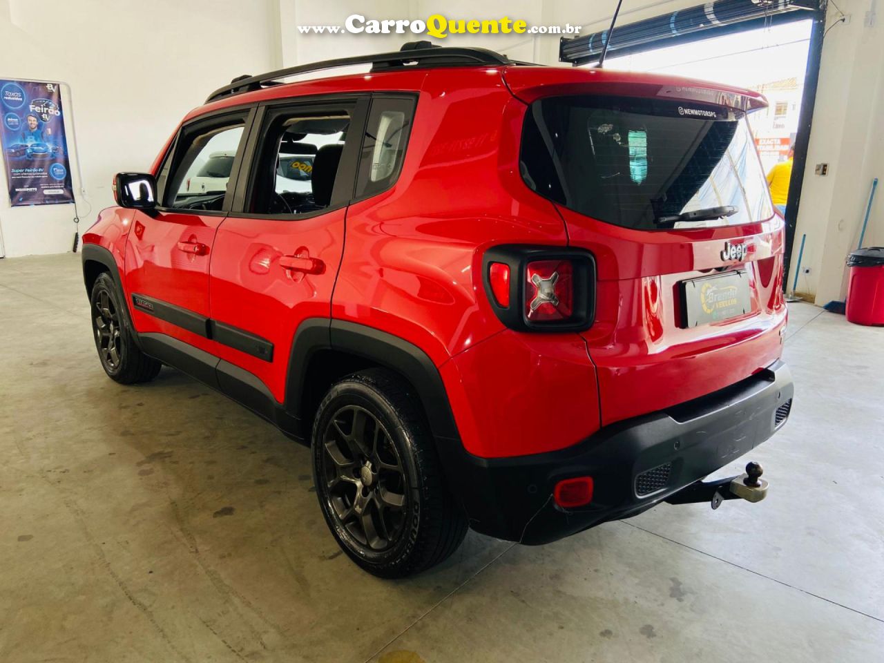 JEEP   RENEGADE LONGITUDE 1.8 4X2 FLEX 16V AUT.   BRANCO 2016 1.8 FLEX - Loja