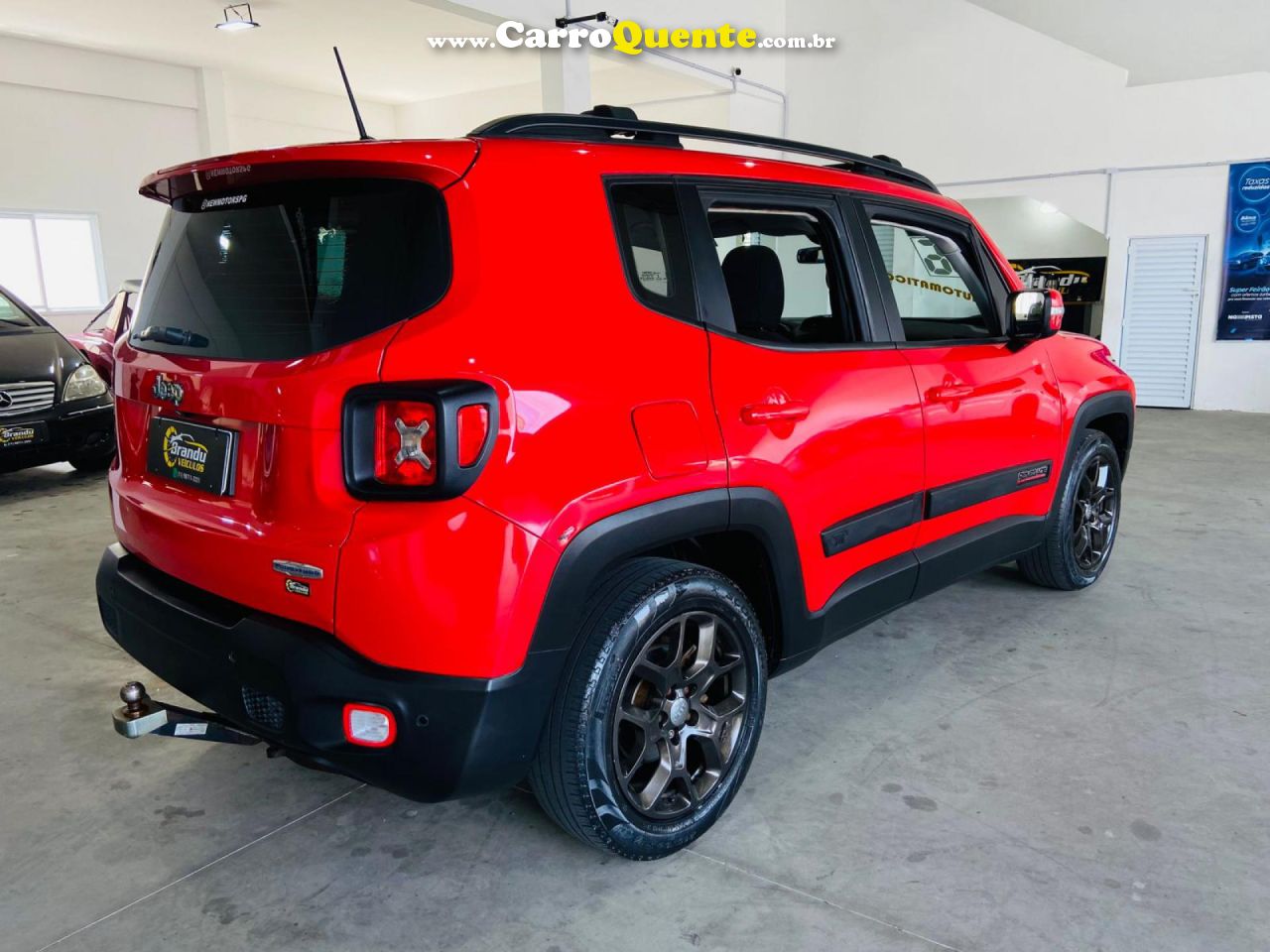 JEEP   RENEGADE LONGITUDE 1.8 4X2 FLEX 16V AUT.   BRANCO 2016 1.8 FLEX - Loja