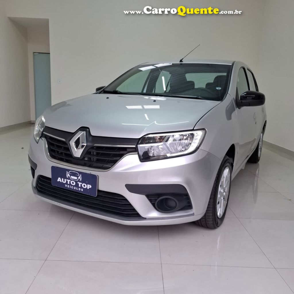 RENAULT   LOGAN ZEN FLEX 1.0 12V 4P MEC.   PRATA 2024 1.0 FLEX - Loja