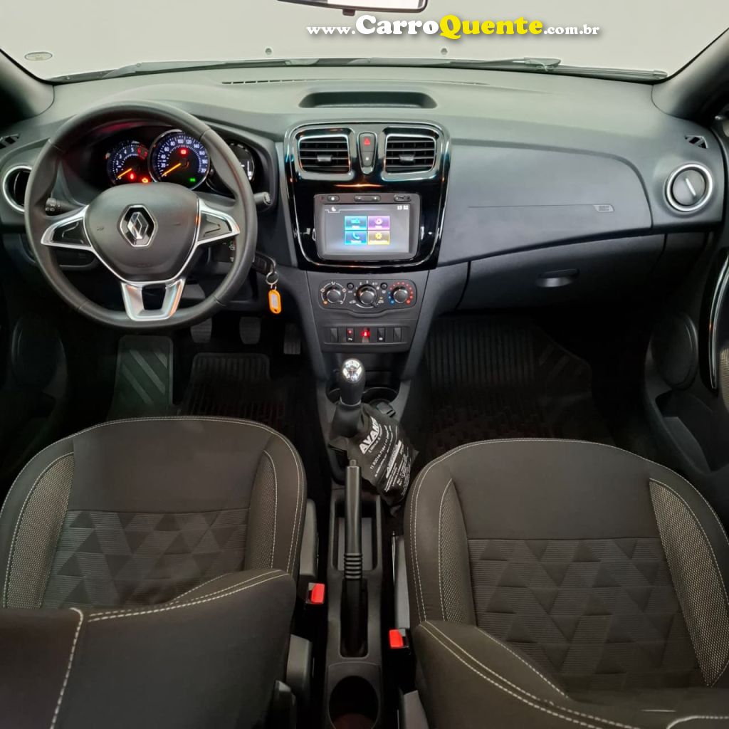 RENAULT   LOGAN ZEN FLEX 1.0 12V 4P MEC.   PRATA 2024 1.0 FLEX - Loja