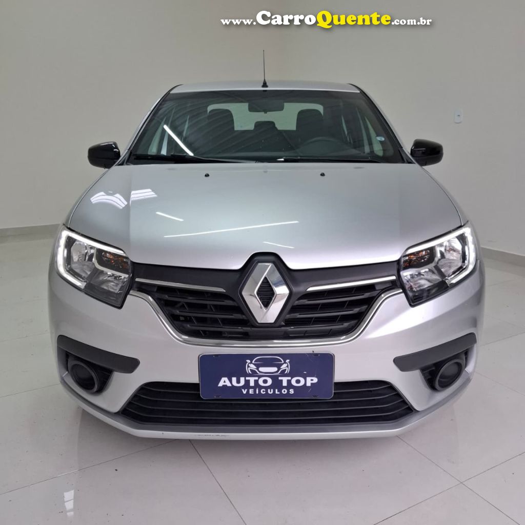 RENAULT   LOGAN ZEN FLEX 1.0 12V 4P MEC.   PRATA 2024 1.0 FLEX - Loja