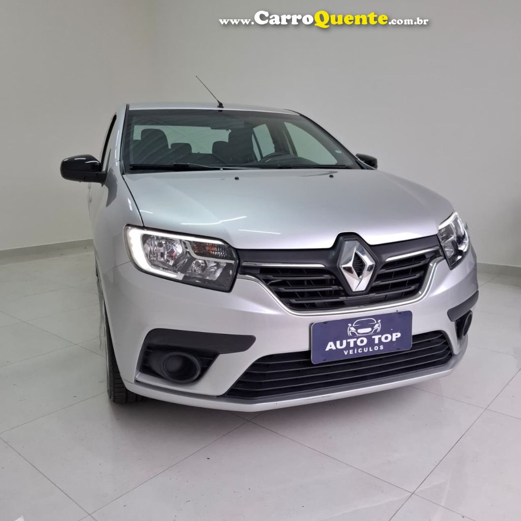 RENAULT   LOGAN ZEN FLEX 1.0 12V 4P MEC.   PRATA 2024 1.0 FLEX - Loja
