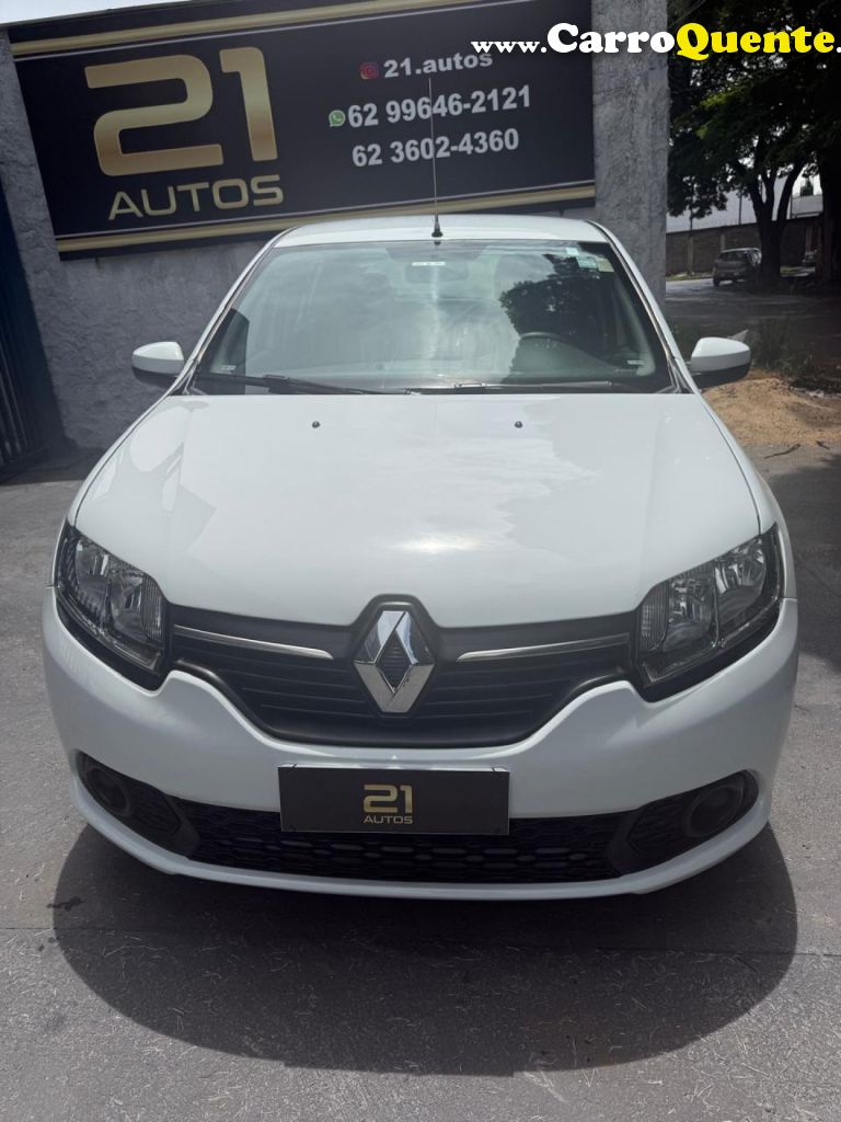 RENAULT   SANDERO EXPRESSION HI-POWER 1.6 8V 5P   BRANCO 2015 1.6 FLEX - Loja