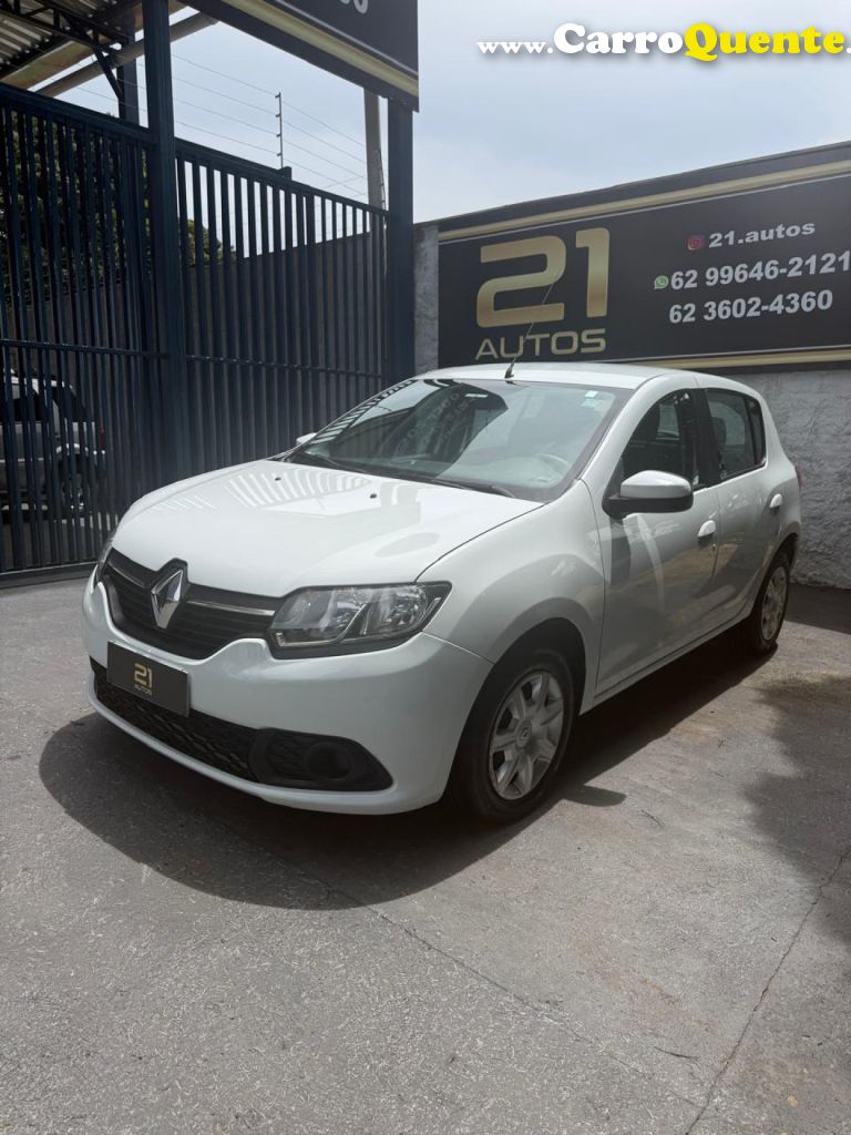 RENAULT   SANDERO EXPRESSION HI-POWER 1.6 8V 5P   BRANCO 2015 1.6 FLEX - Loja