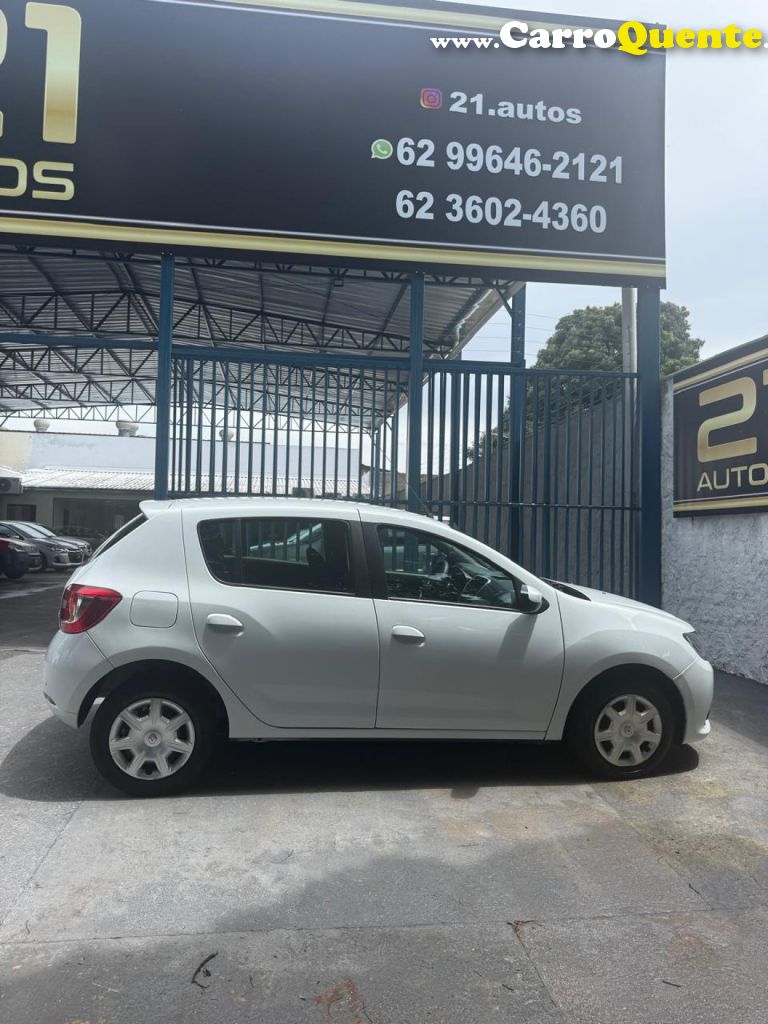 RENAULT   SANDERO EXPRESSION HI-POWER 1.6 8V 5P   BRANCO 2015 1.6 FLEX - Loja