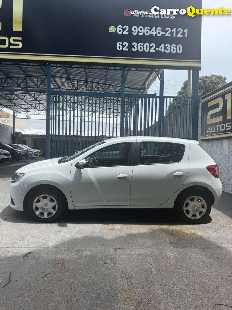 RENAULT   SANDERO EXPRESSION HI-POWER 1.6 8V 5P   BRANCO 2015 1.6 FLEX - Loja