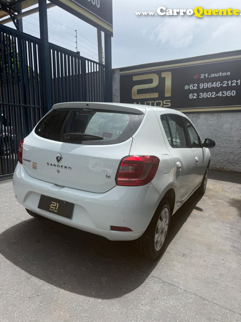 RENAULT   SANDERO EXPRESSION HI-POWER 1.6 8V 5P   BRANCO 2015 1.6 FLEX - Loja