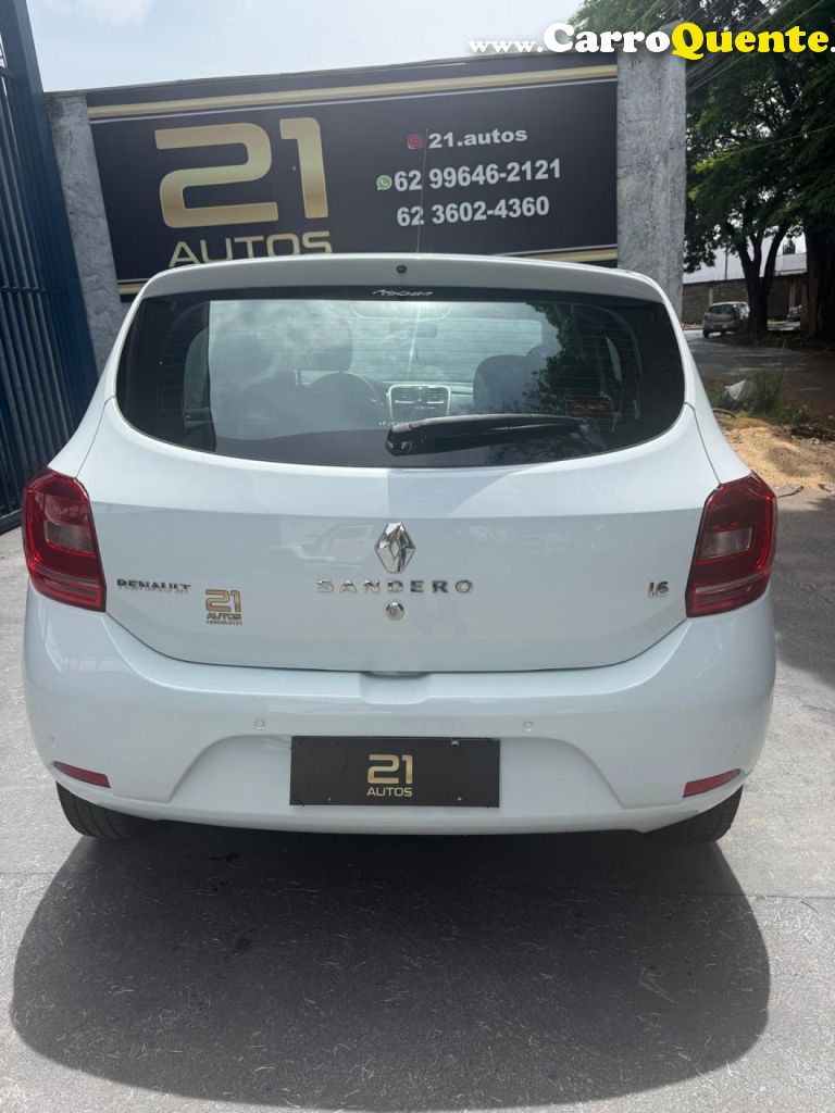 RENAULT   SANDERO EXPRESSION HI-POWER 1.6 8V 5P   BRANCO 2015 1.6 FLEX - Loja