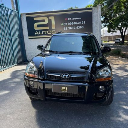 HYUNDAI   TUCSON 2.0 16V FLEX AUT.   PRETO 2015 2.0 FLEX