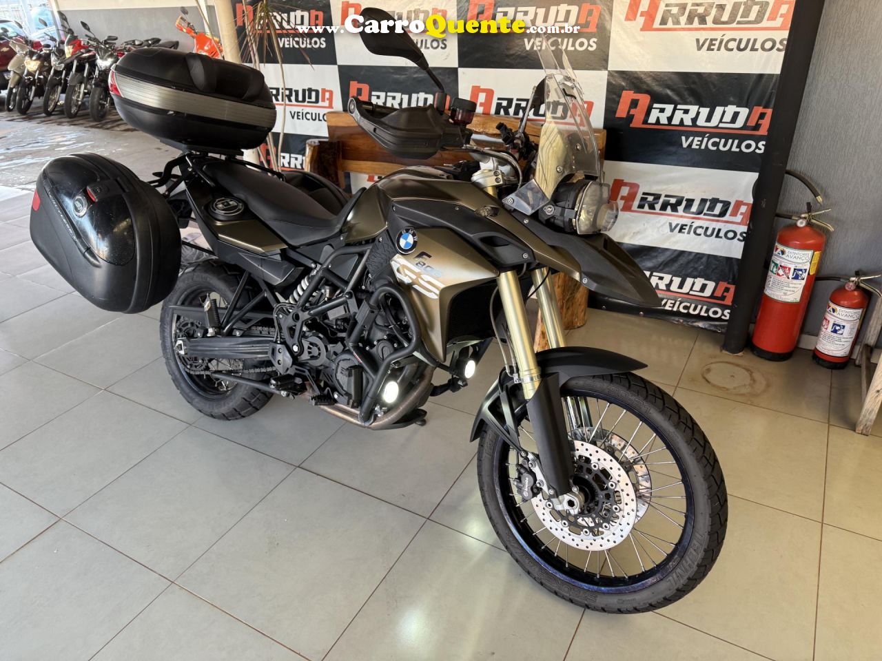 BMW   F800 GS   MARROM 2013 800CC GASOLINA - Loja
