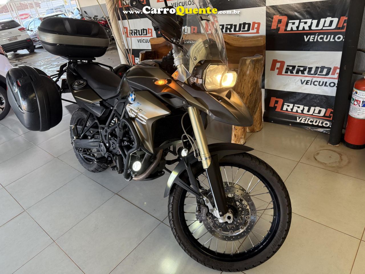BMW   F800 GS   MARROM 2013 800CC GASOLINA - Loja