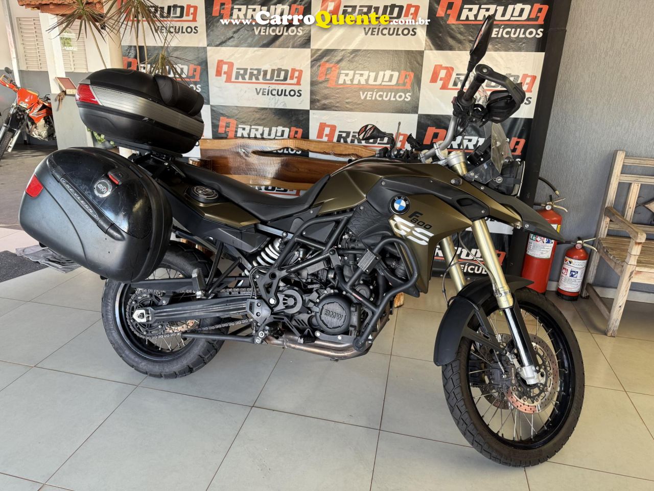 BMW   F800 GS   MARROM 2013 800CC GASOLINA - Loja