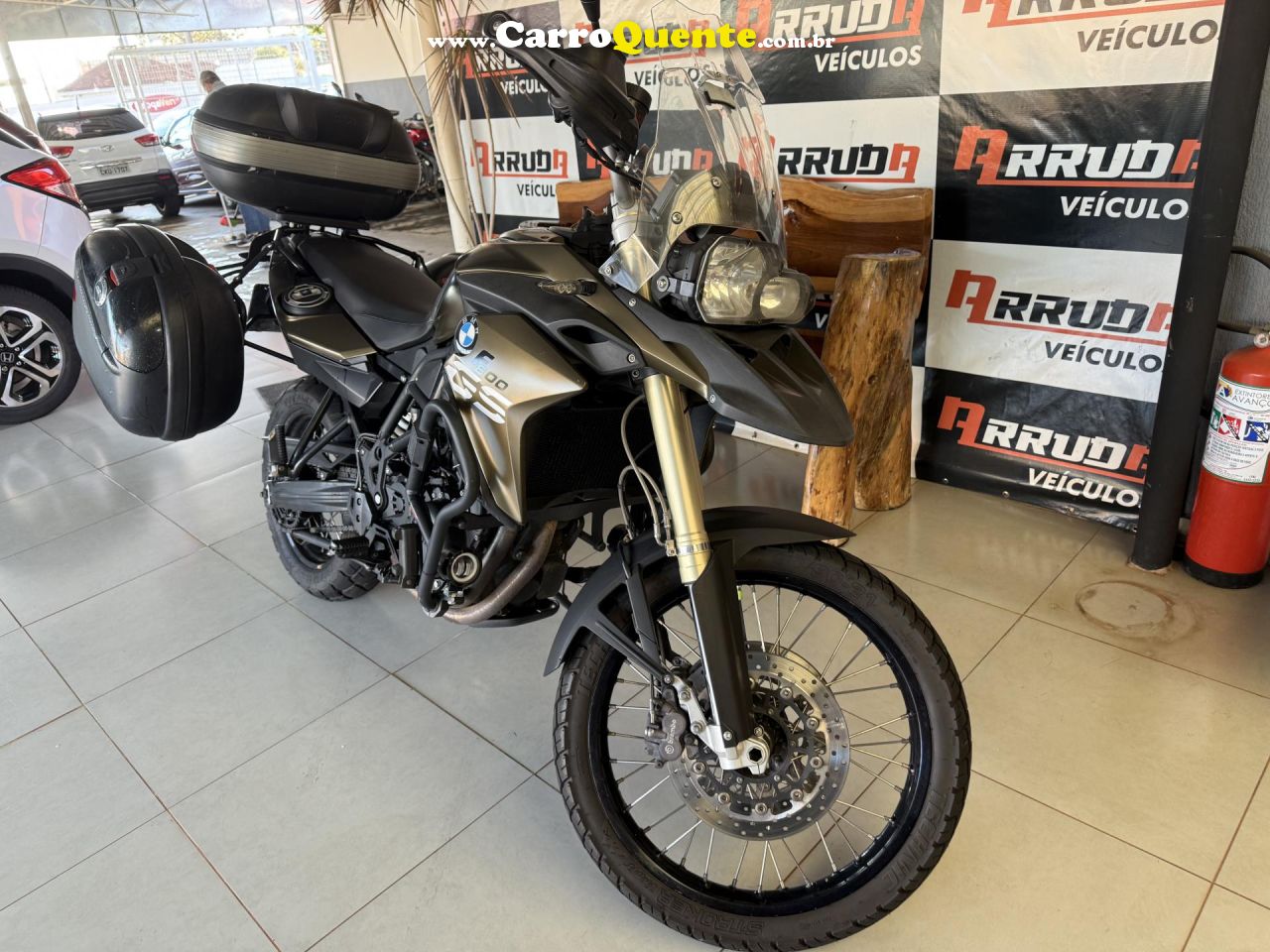BMW   F800 GS   MARROM 2013 800CC GASOLINA - Loja