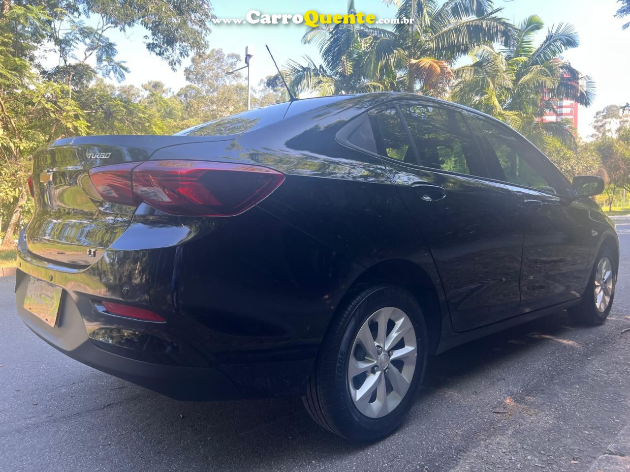 CHEVROLET   ONIX SEDAN PLUS LT 1.0 12V TB FLEX AUT.   PRETO 2023 1.0 FLEX - Loja