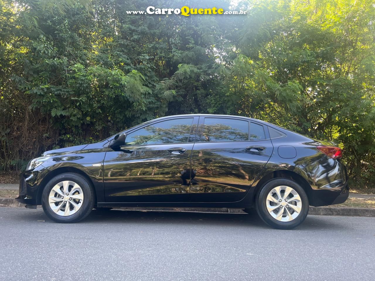 CHEVROLET   ONIX SEDAN PLUS LT 1.0 12V TB FLEX AUT.   PRETO 2023 1.0 FLEX - Loja