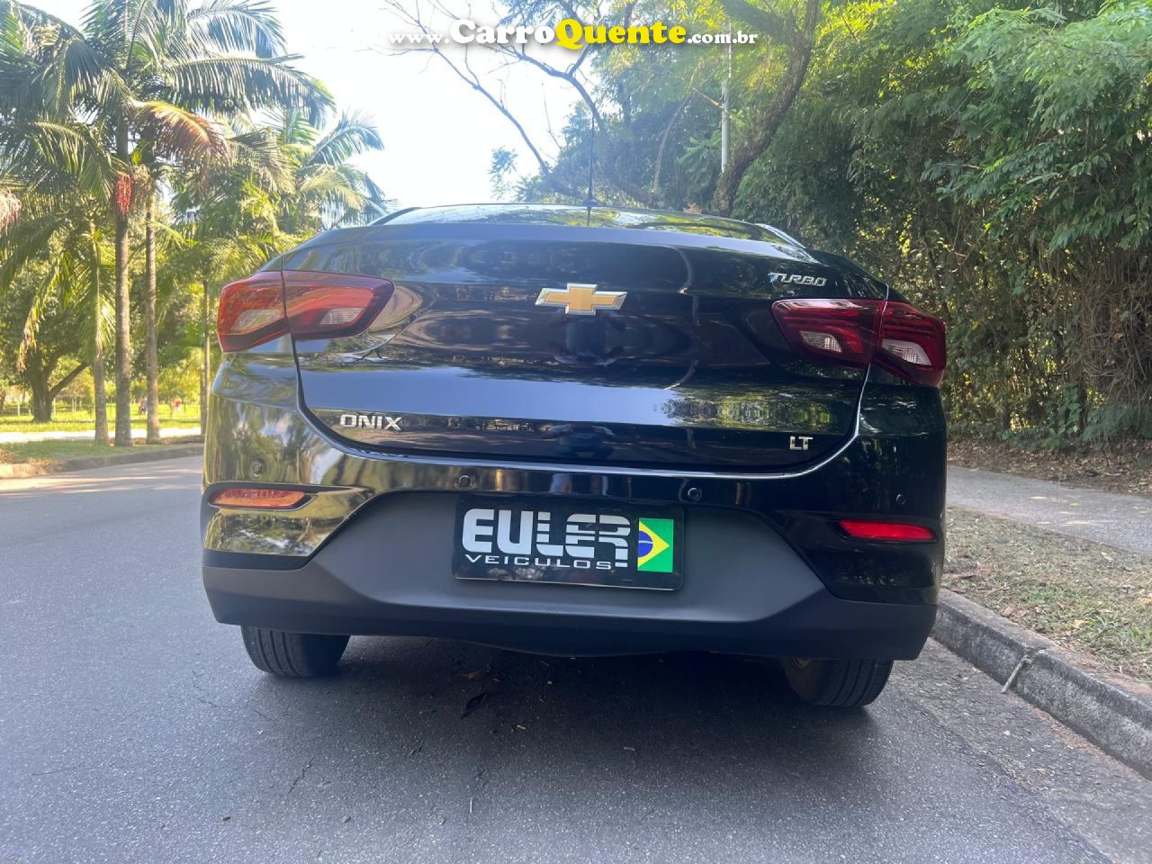 CHEVROLET   ONIX SEDAN PLUS LT 1.0 12V TB FLEX AUT.   PRETO 2023 1.0 FLEX - Loja