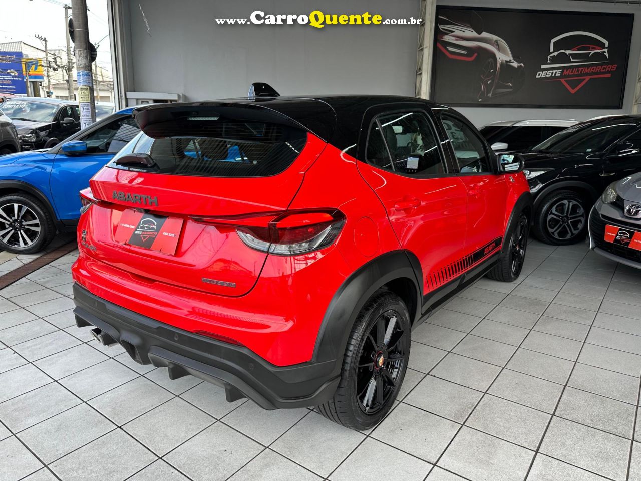 FIAT   PULSE ABARTH 1.3 TURBO 16V FLEX AUT.   VERMELHO 2023 1.3 FLEX - Loja
