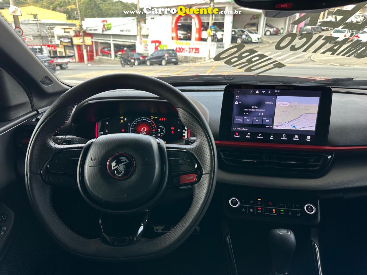 FIAT   PULSE ABARTH 1.3 TURBO 16V FLEX AUT.   VERMELHO 2023 1.3 FLEX - Loja