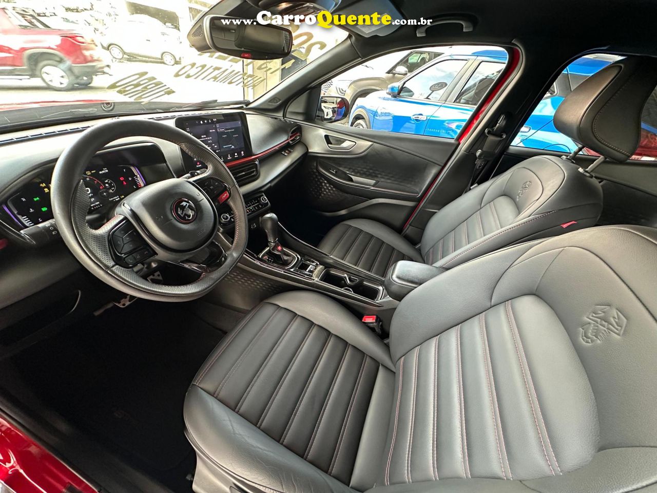 FIAT   PULSE ABARTH 1.3 TURBO 16V FLEX AUT.   VERMELHO 2023 1.3 FLEX - Loja