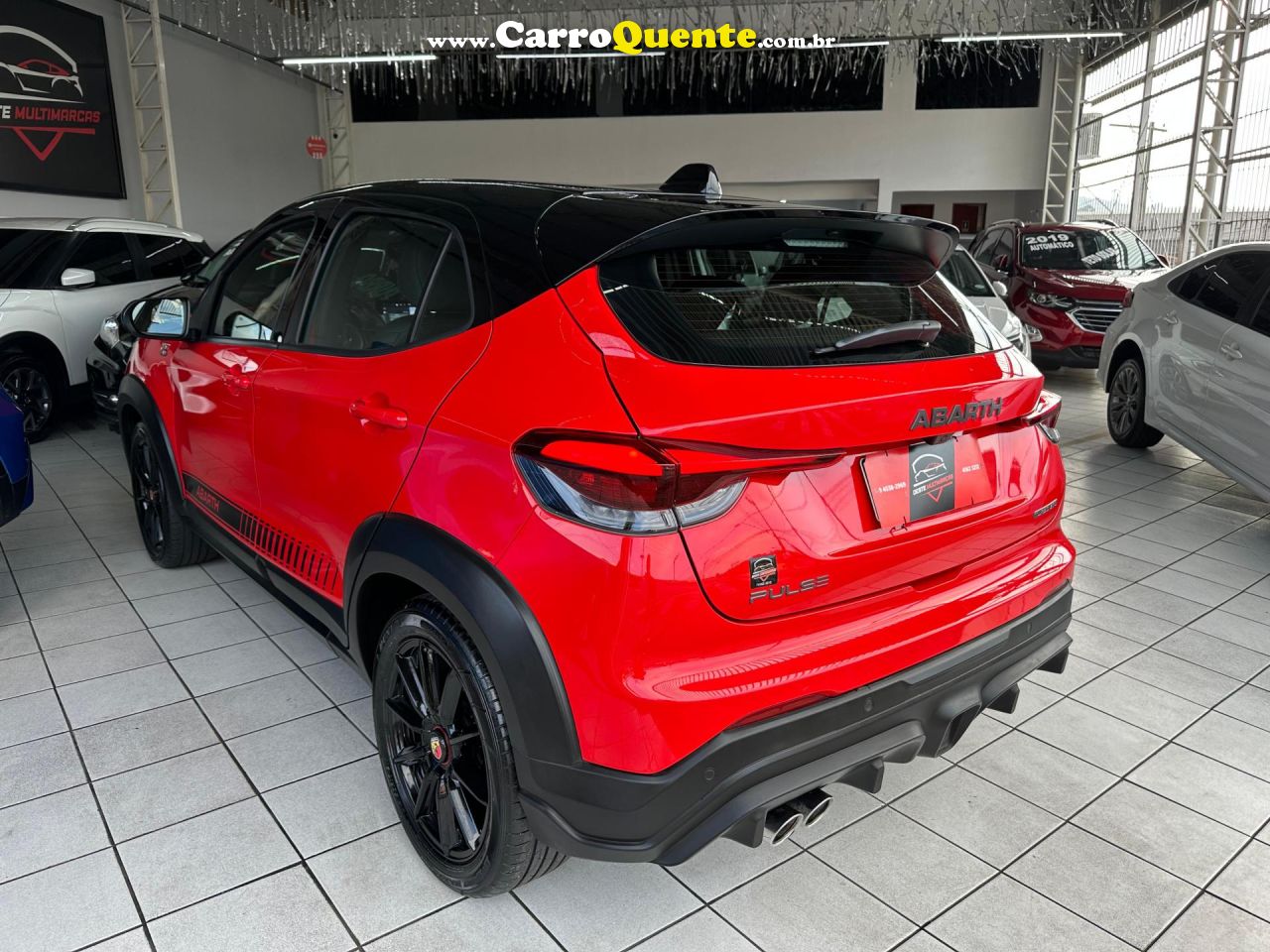 FIAT   PULSE ABARTH 1.3 TURBO 16V FLEX AUT.   VERMELHO 2023 1.3 FLEX - Loja