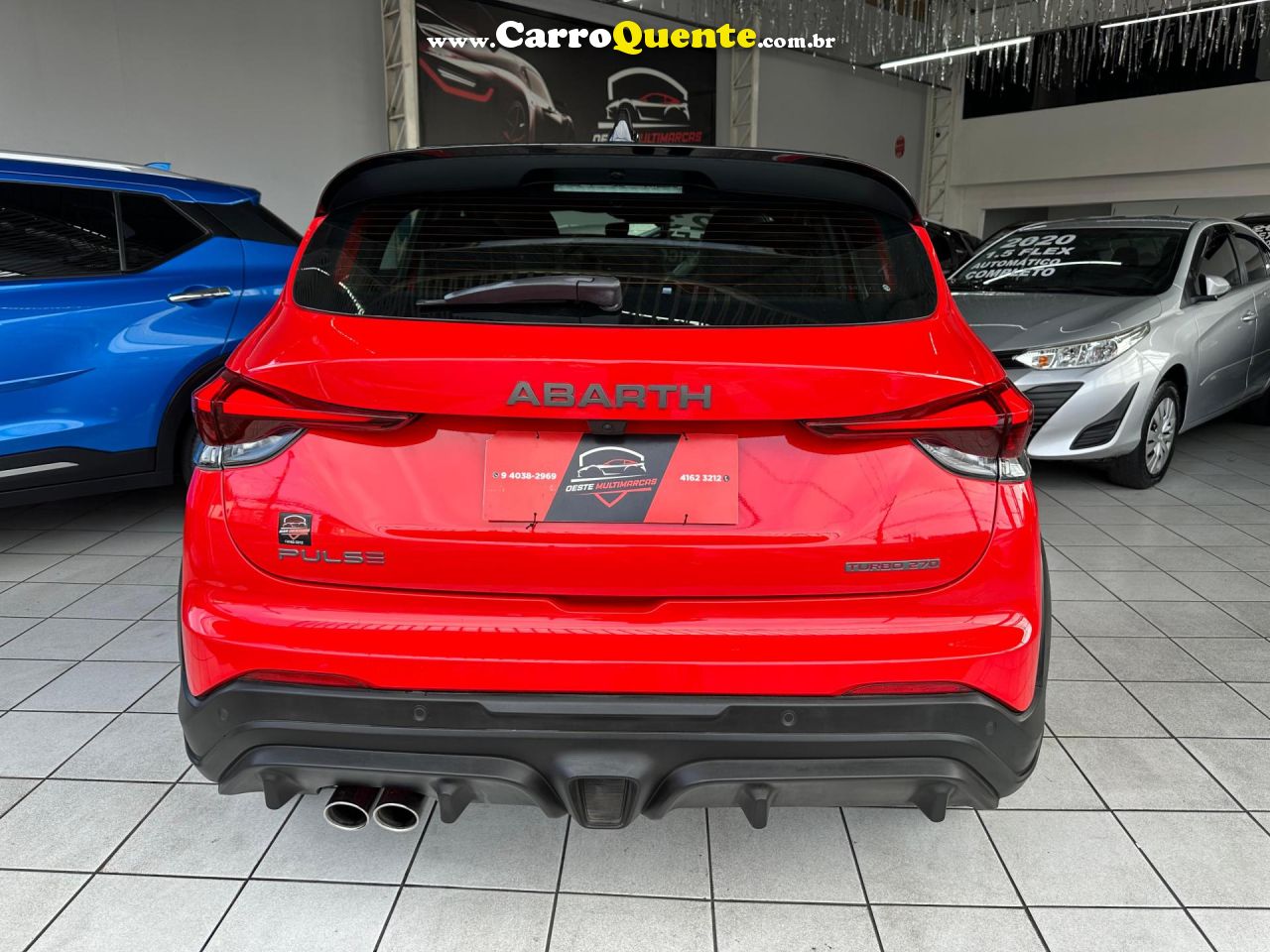 FIAT   PULSE ABARTH 1.3 TURBO 16V FLEX AUT.   VERMELHO 2023 1.3 FLEX - Loja