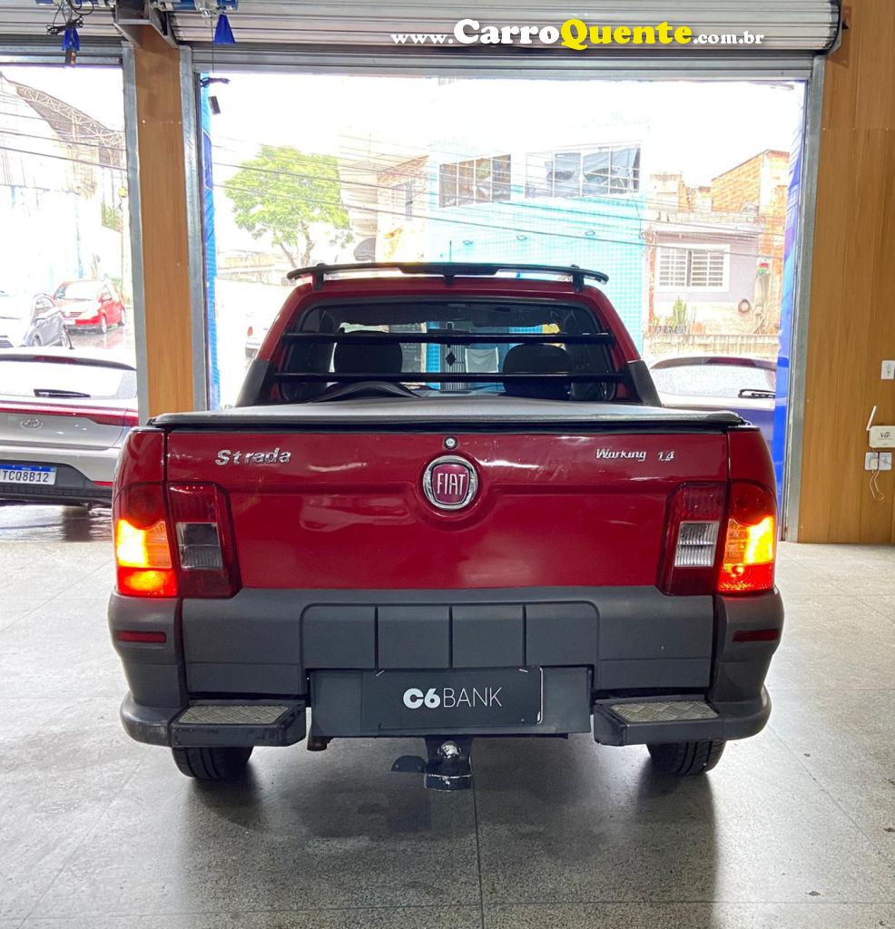 FIAT   STRADA WORKING CELEB.1.4 FIRE FLEX 8V CE   VERMELHO 2013 1.4 FLEX - Loja
