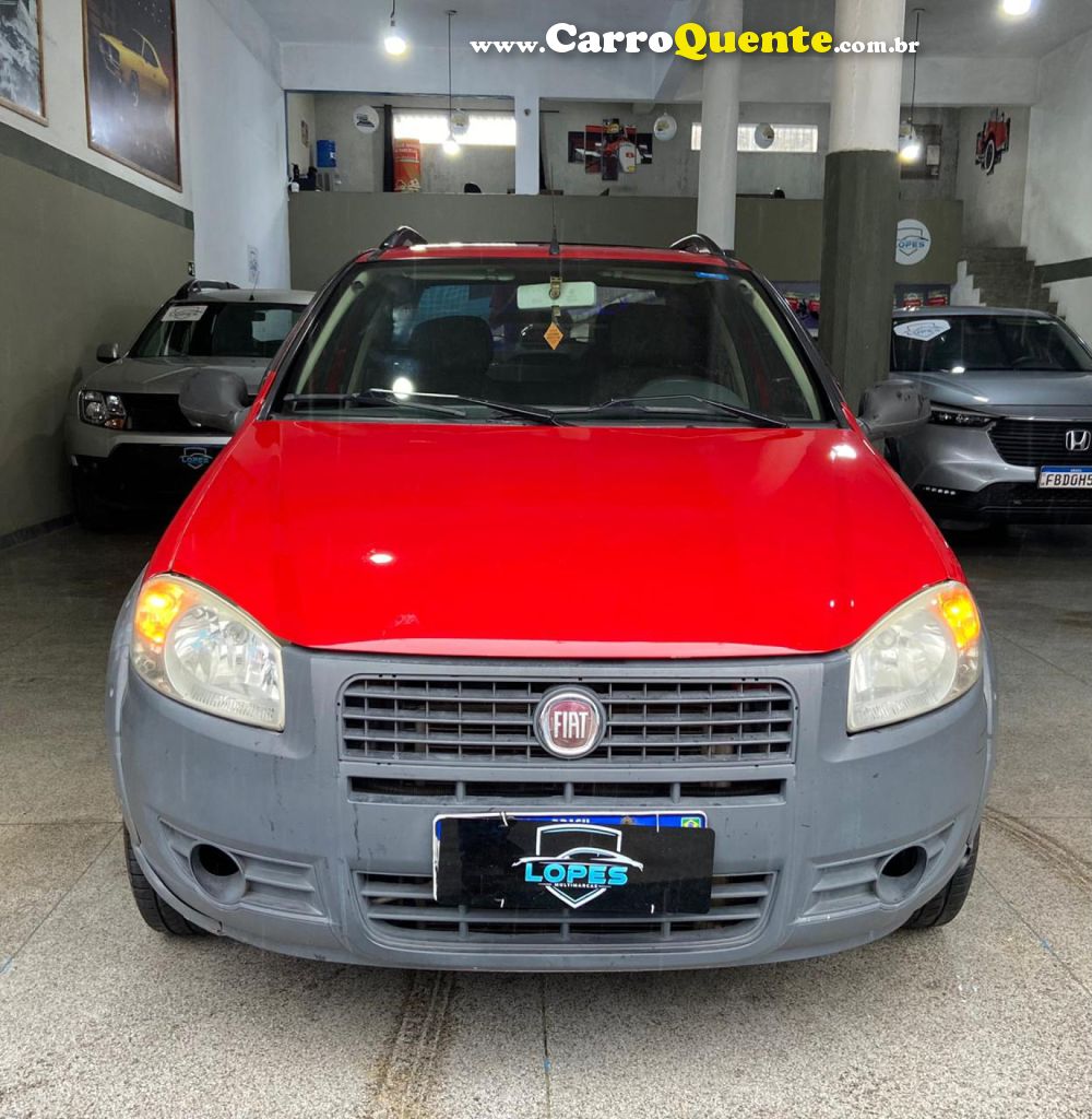 FIAT   STRADA WORKING CELEB.1.4 FIRE FLEX 8V CE   VERMELHO 2013 1.4 FLEX - Loja