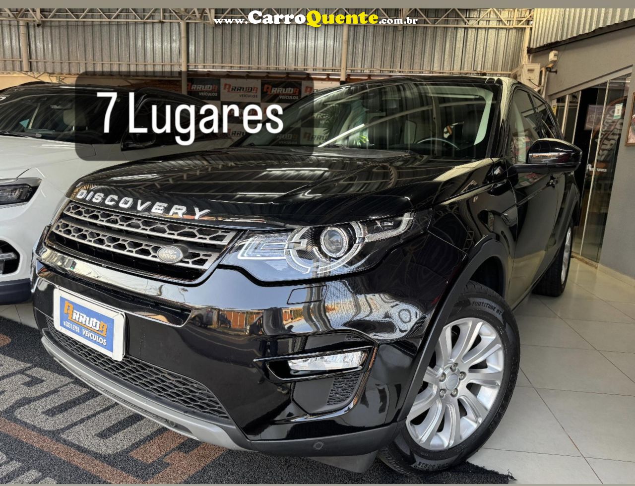 LAND ROVER   DISCOVERY SPORT SI4 SE 2.0 4X4   PRETO 2016 2.0 GASOLINA - Loja