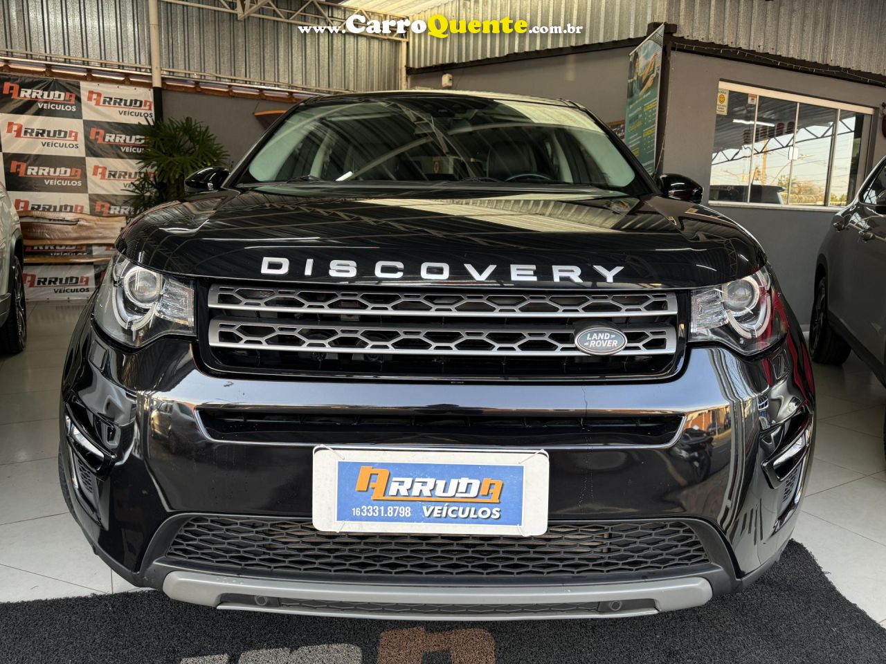 LAND ROVER   DISCOVERY SPORT SI4 SE 2.0 4X4   PRETO 2016 2.0 GASOLINA - Loja
