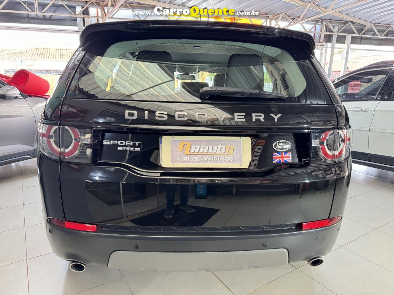 LAND ROVER   DISCOVERY SPORT SI4 SE 2.0 4X4   PRETO 2016 2.0 GASOLINA - Loja