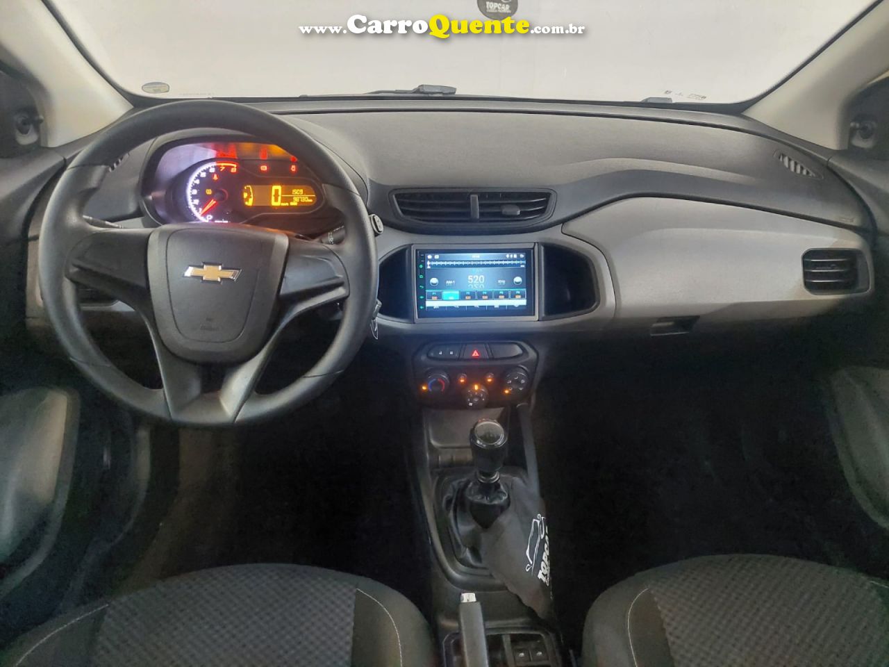 CHEVROLET   ONIX HATCH JOY 1.0 8V FLEX 5P MEC.   BRANCO 2019 1.0 FLEX - Loja