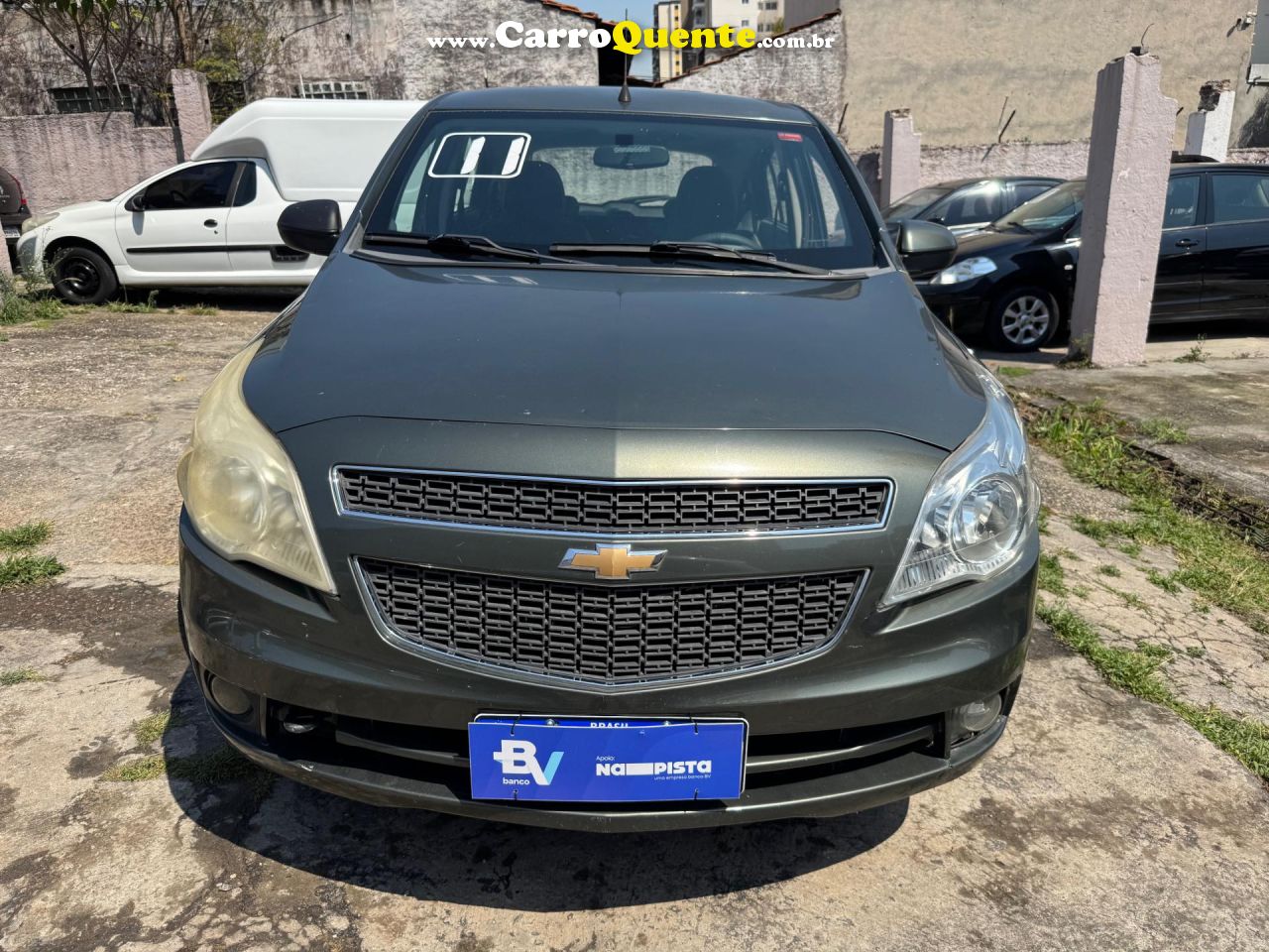 CHEVROLET   AGILE LTZ 1.4 MPFI 8V FLEXPOWER 5P   VERDE 2011 1.4 FLEX - Loja