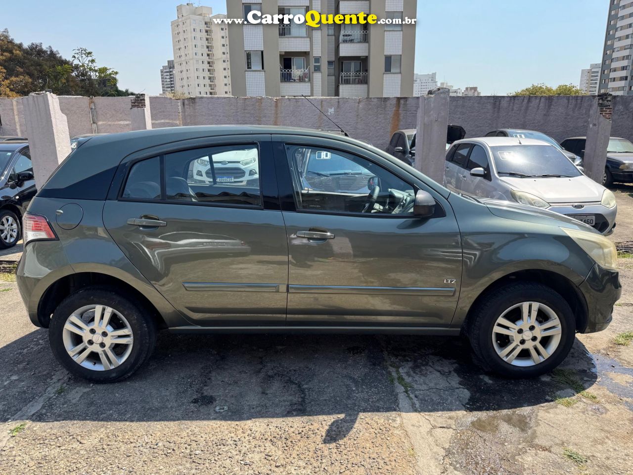 CHEVROLET   AGILE LTZ 1.4 MPFI 8V FLEXPOWER 5P   VERDE 2011 1.4 FLEX - Loja