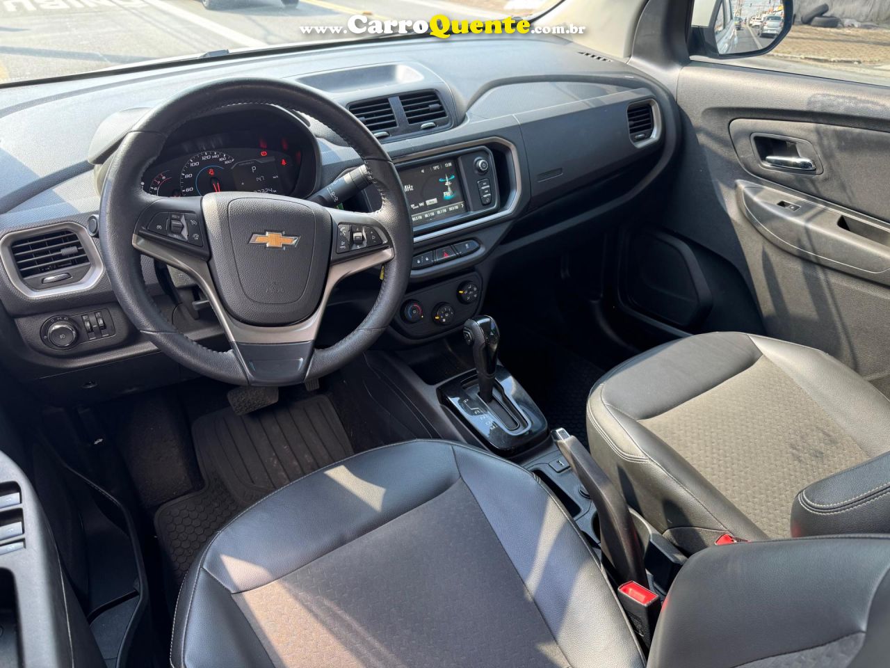 CHEVROLET   SPIN LTZ 1.8 8V ECONO.FLEX 5P AUT.   BRANCO 2023 1.8 FLEX - Loja
