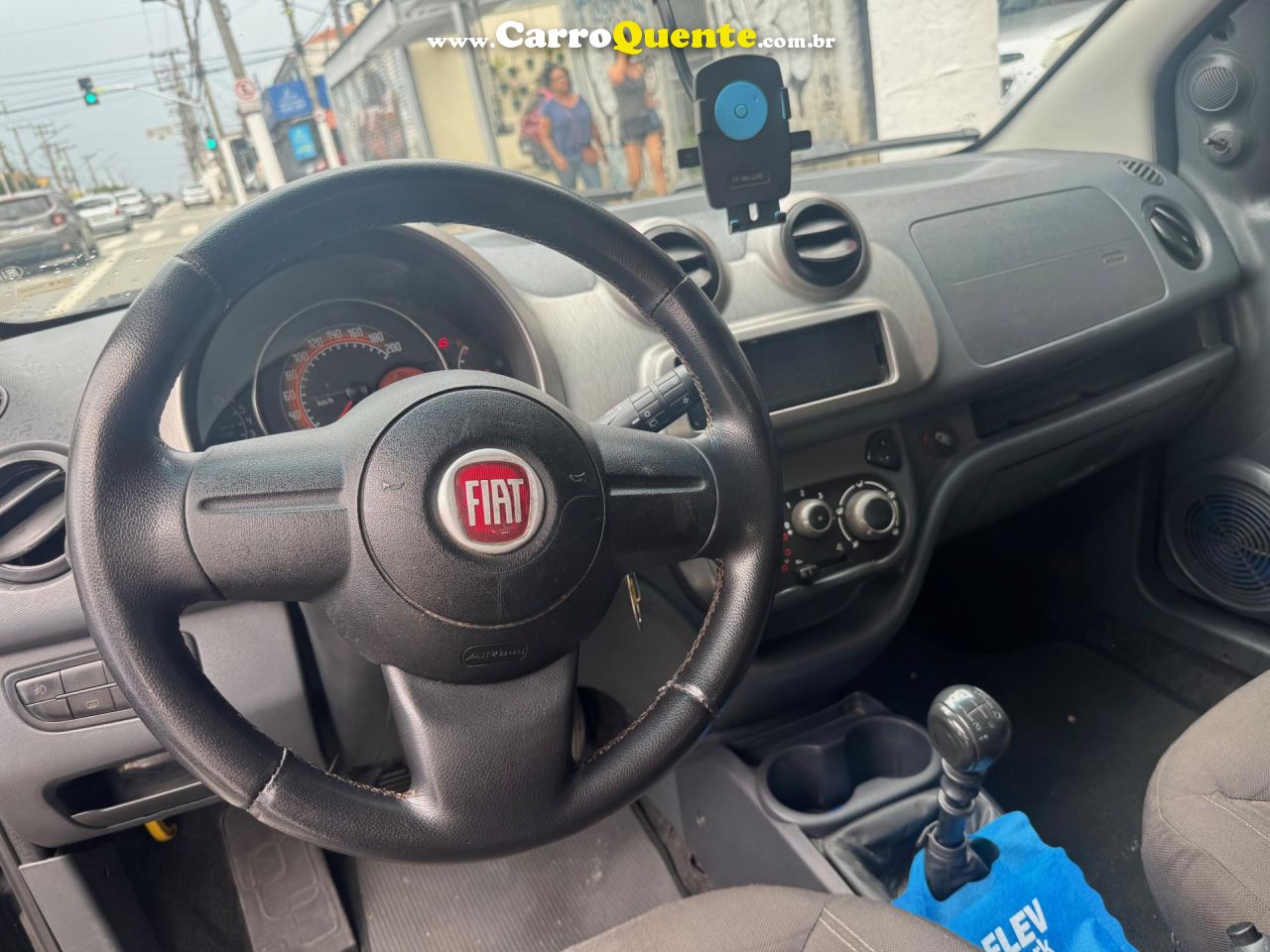 FIAT   UNO WAY 1.0 EVO FIRE FLEX 8V 5P   PRETO 2013 1.0 FLEX - Loja