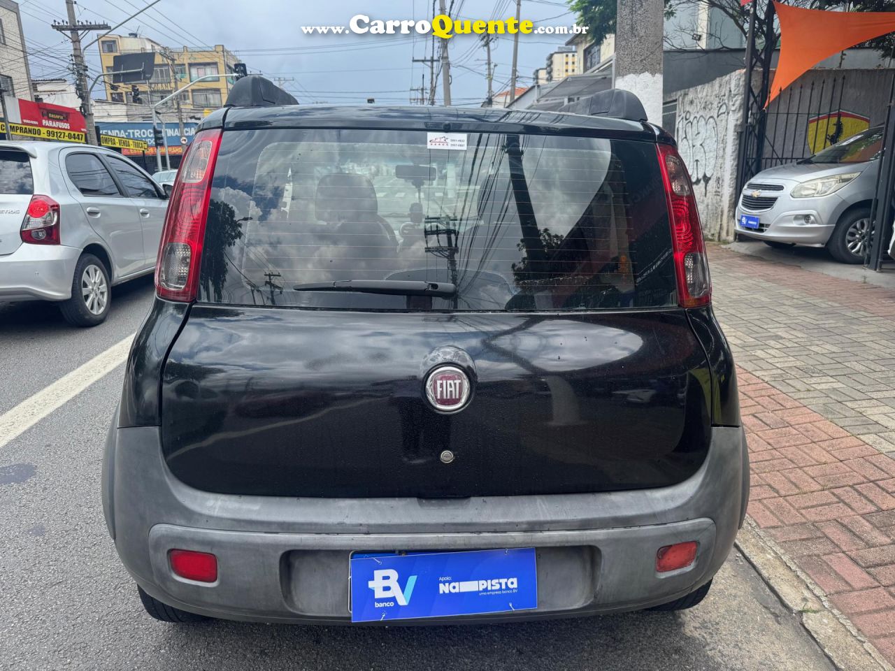 FIAT   UNO WAY 1.0 EVO FIRE FLEX 8V 5P   PRETO 2013 1.0 FLEX - Loja