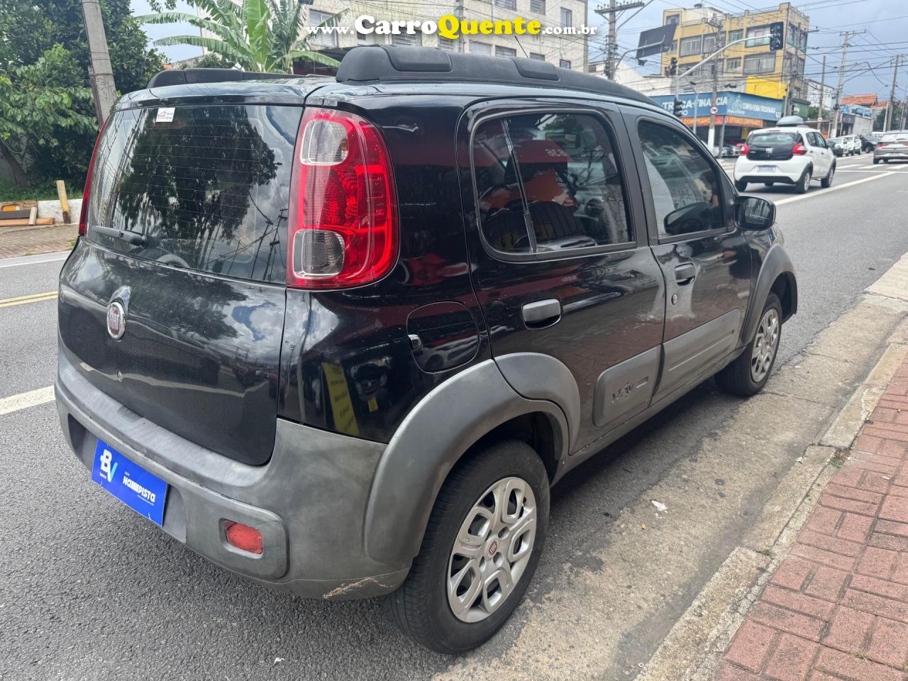 FIAT   UNO WAY 1.0 EVO FIRE FLEX 8V 5P   PRETO 2013 1.0 FLEX - Loja