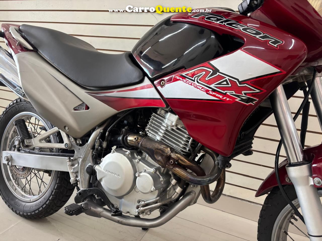 HONDA   NX-4 FALCON 400   VERMELHO 2005 397 GASOLINA - Loja