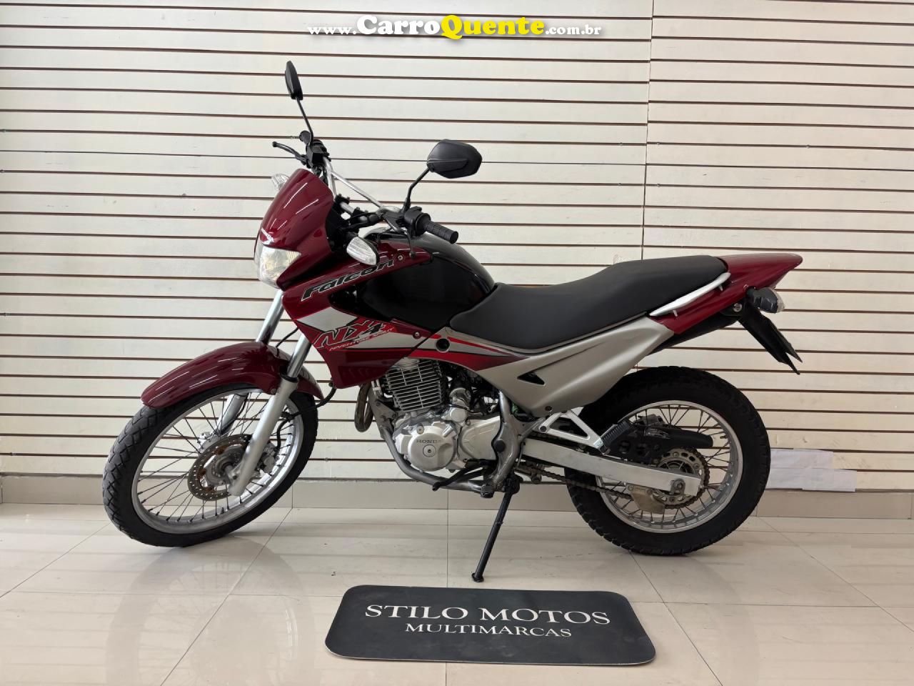 HONDA   NX-4 FALCON 400   VERMELHO 2005 397 GASOLINA - Loja