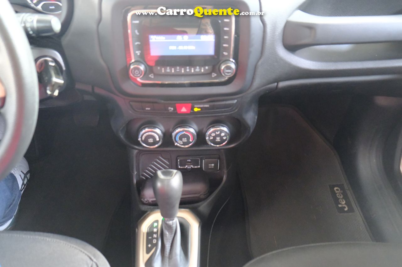 JEEP   RENEGADE SPORT 1.8 4X2 FLEX 16V AUT.   PRATA 2018 1.8 FLEX - Loja