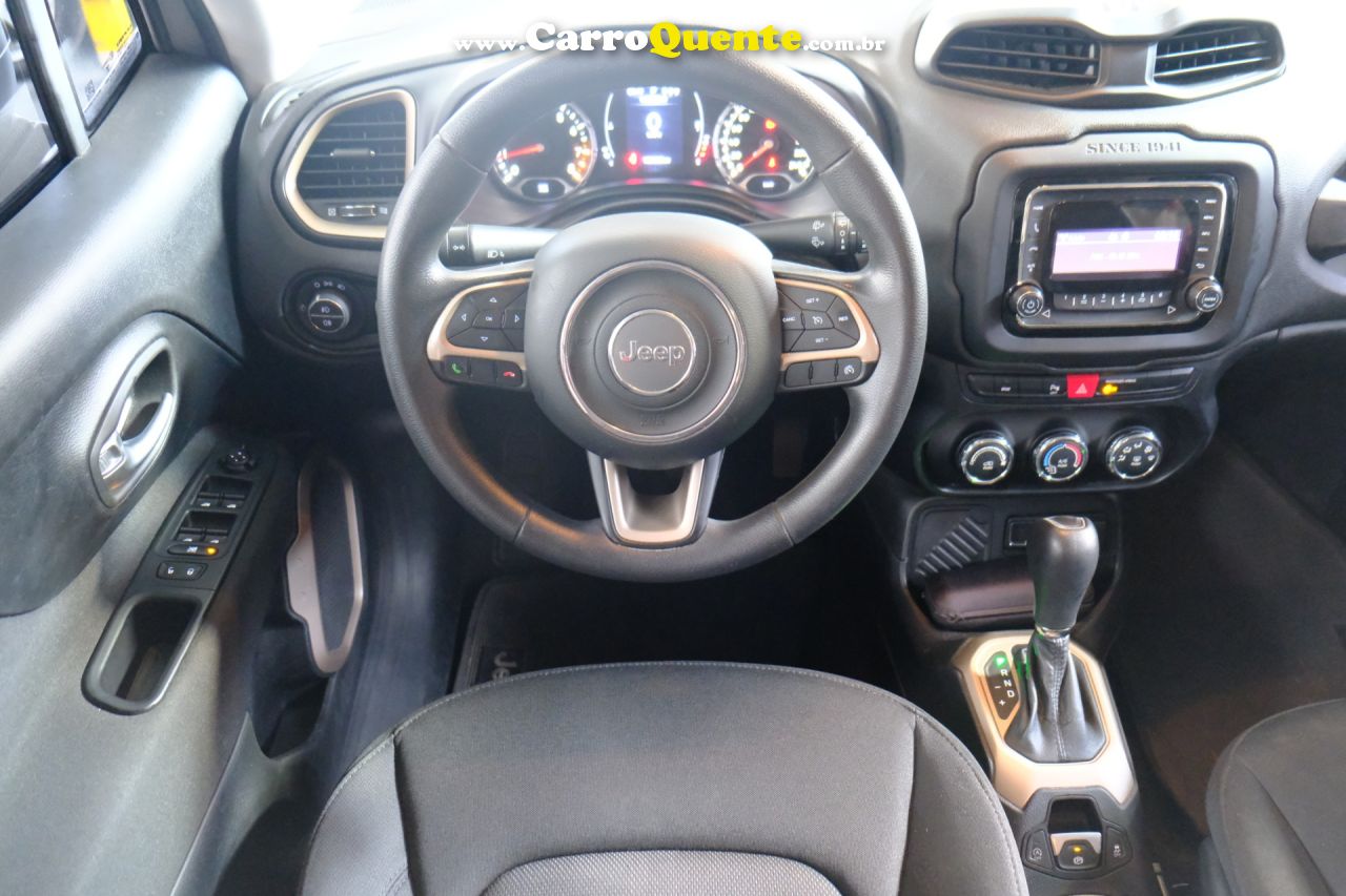 JEEP   RENEGADE SPORT 1.8 4X2 FLEX 16V AUT.   PRATA 2018 1.8 FLEX - Loja