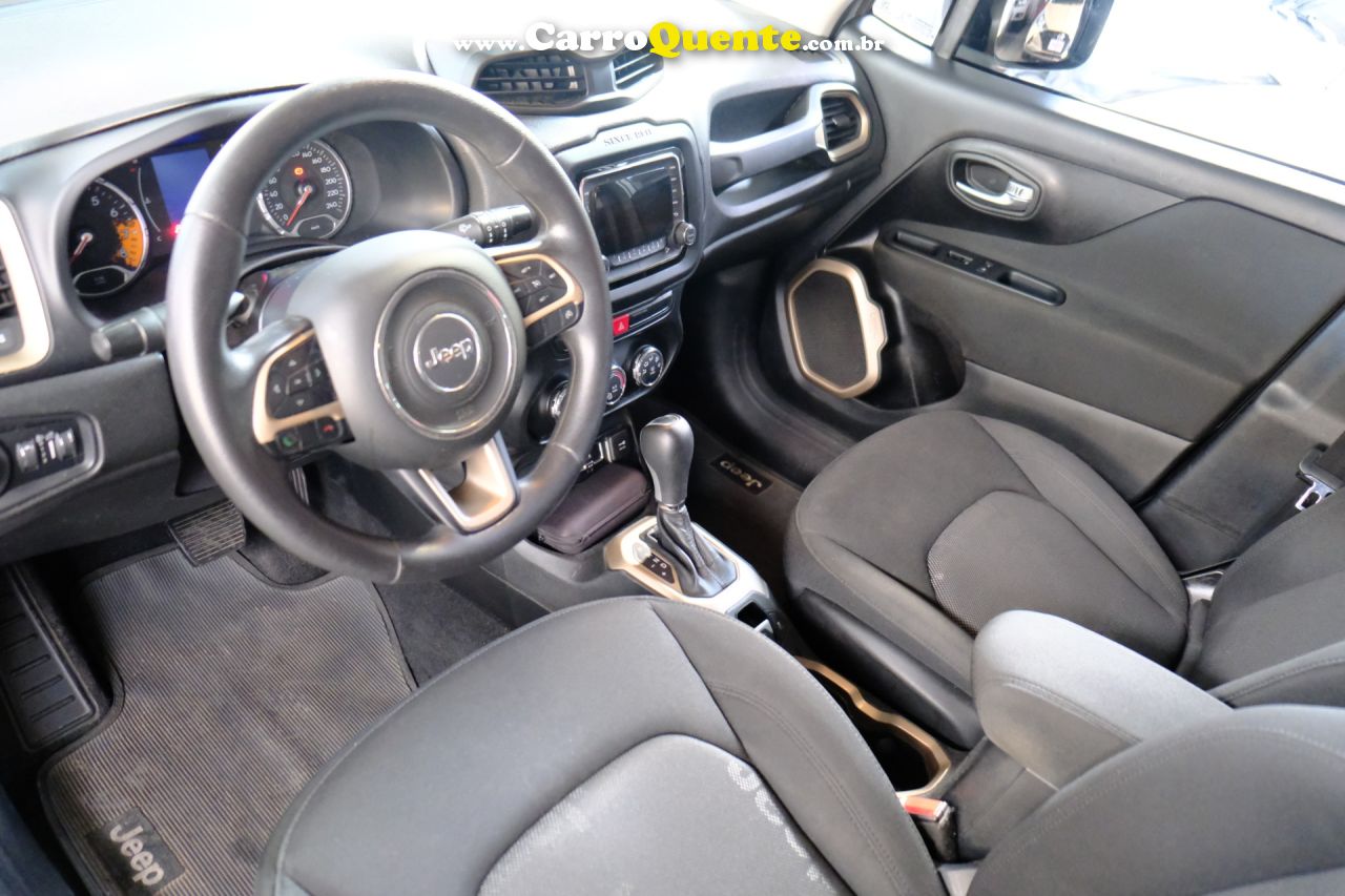 JEEP   RENEGADE SPORT 1.8 4X2 FLEX 16V AUT.   PRATA 2018 1.8 FLEX - Loja